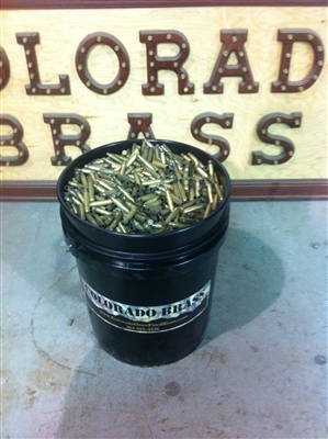 223 Brass Cases - 5 Gallon Bucket (shipped in 2 large usps boxes)