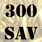 300 SAV Brass - 100+ Cases