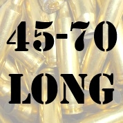 45-70 Long Brass - 100+ Cases