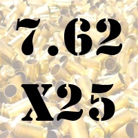 7.62x25 Tokarev Brass - 500+ Cases