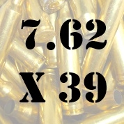 7.62x39 AK-47 Brass - 500+ Cases (mixed primers)