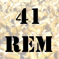 41 Rem Brass - 100+ Cases